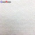 Jacquard Fabric Clothing Fabric textile 100% Eyelet Cotton